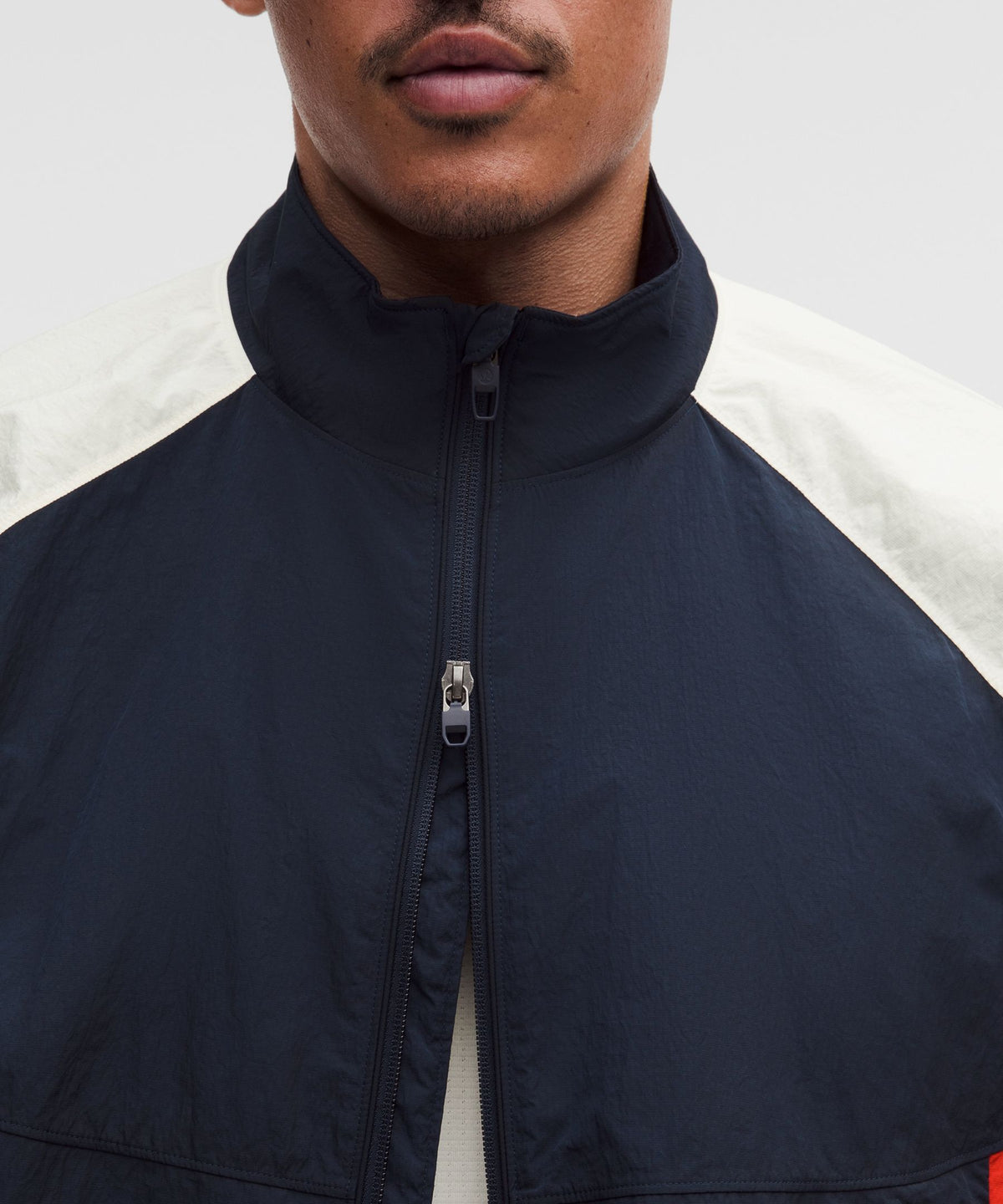 Nylon Oversized Track Jacket