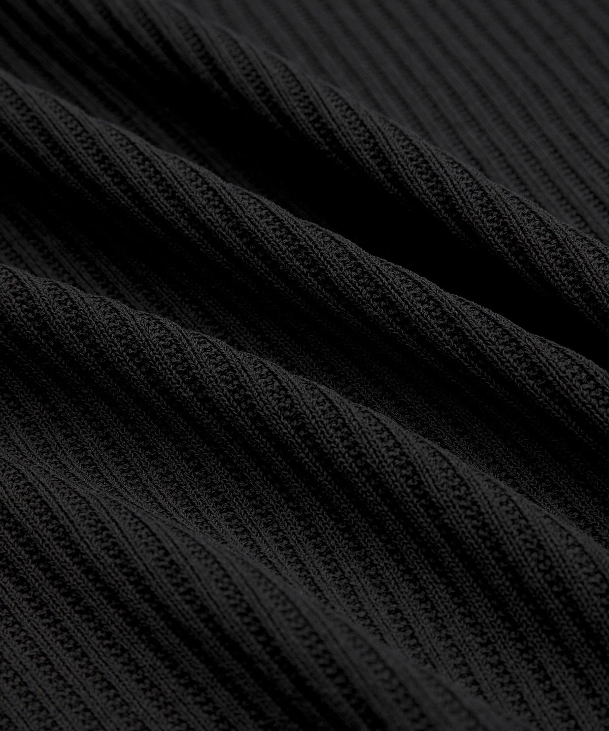 Rib-Knit Slim-Fit Long-Sleeve Shirt