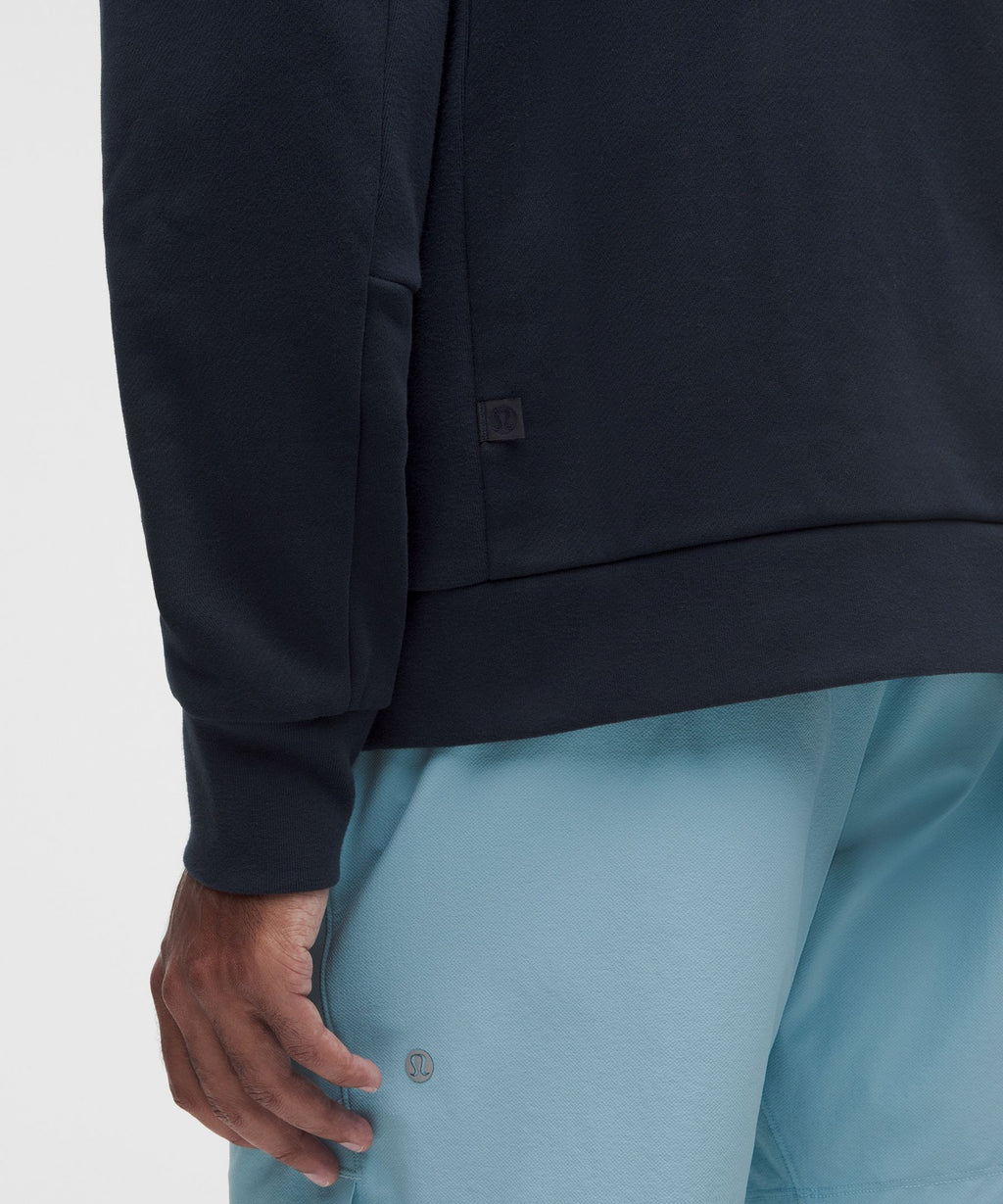 French Terry Classic-Fit CrewneckTennis Graphic
