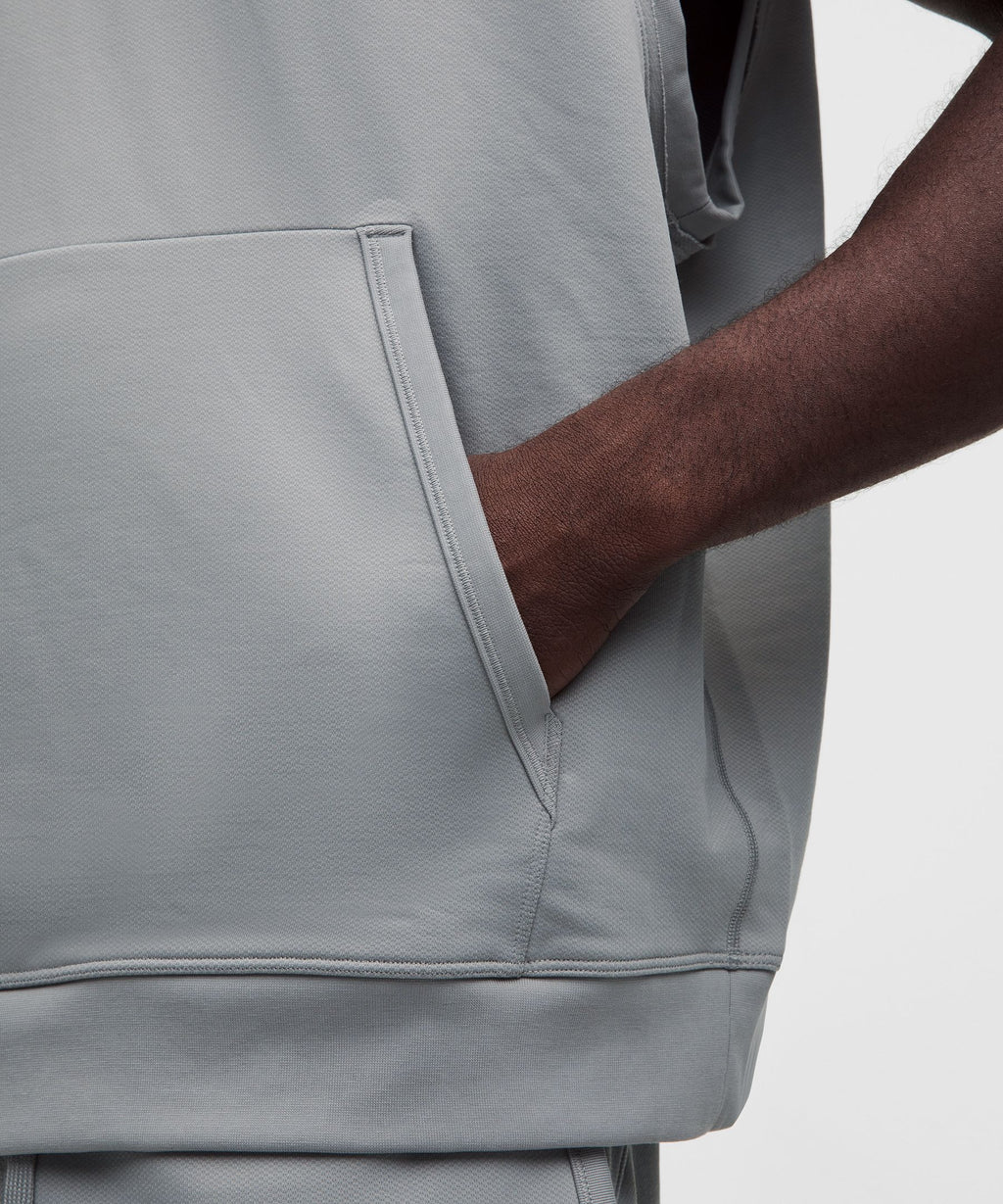 Warm-Up Sleeveless Gym Hoodie
