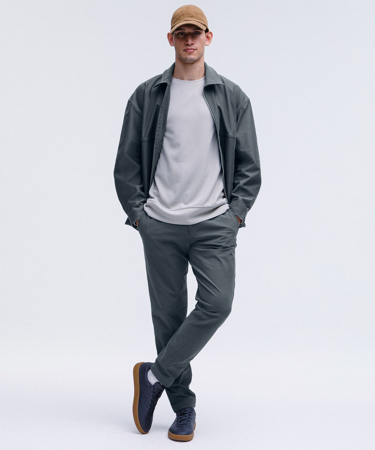 ABC Slim-Fit Trouser 34LStretch Cotton VersaTwill
