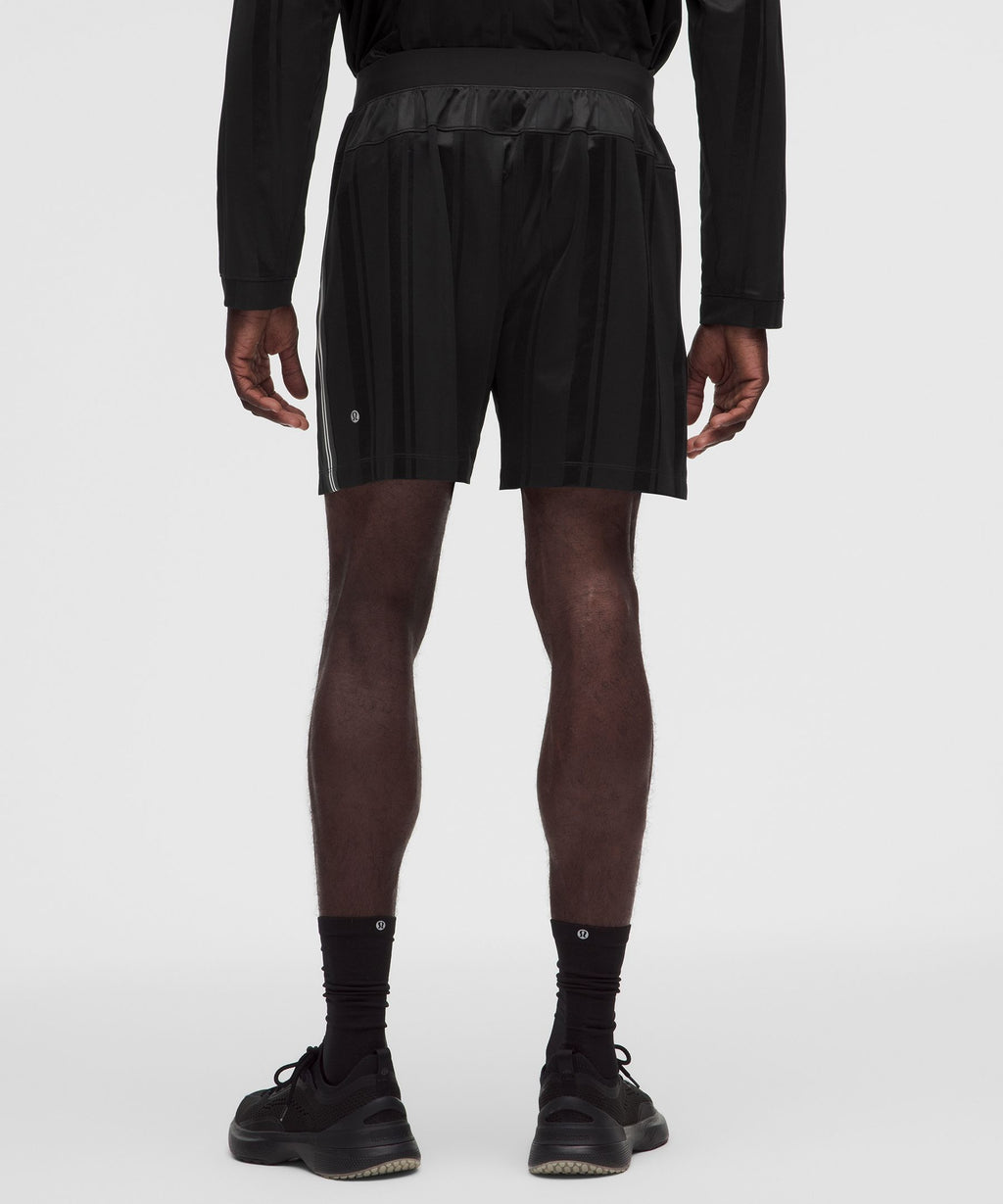 Knit Stripe Linerless Training Short 7"