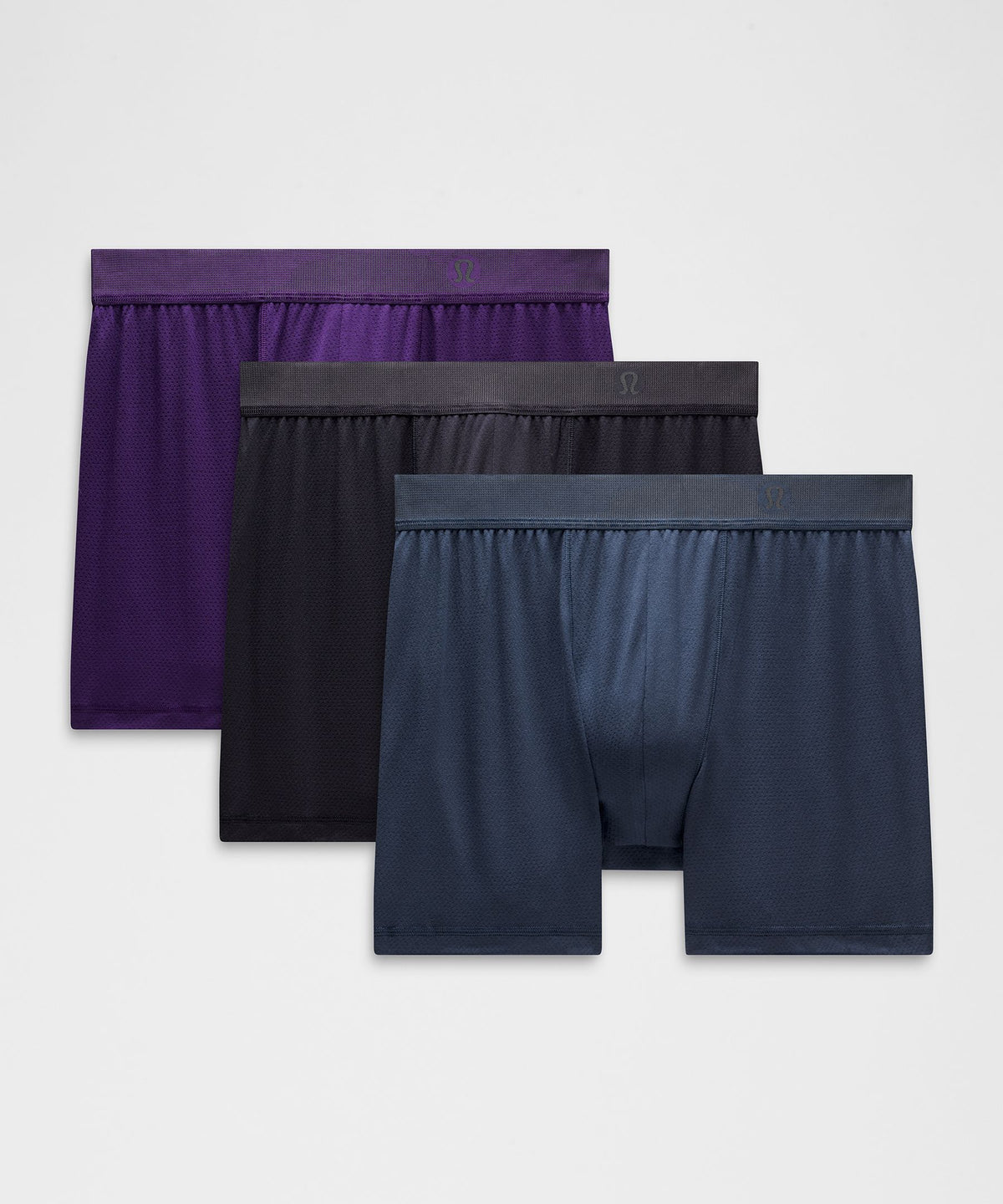 Always In Motion Mesh Boxer 5"3 Pack