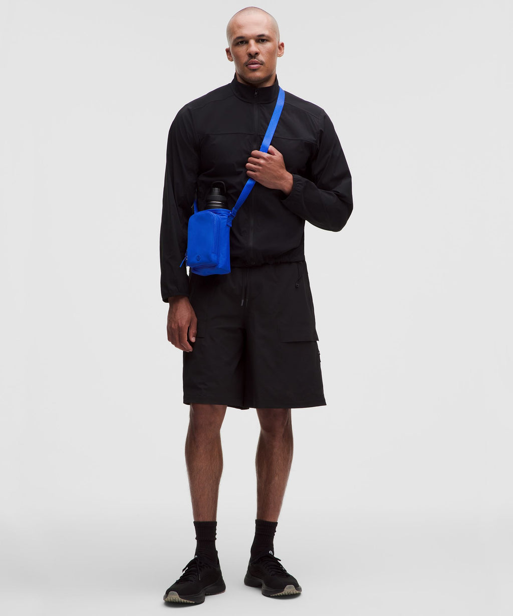 Water Bottle Crossbody with Front Pocket 2L