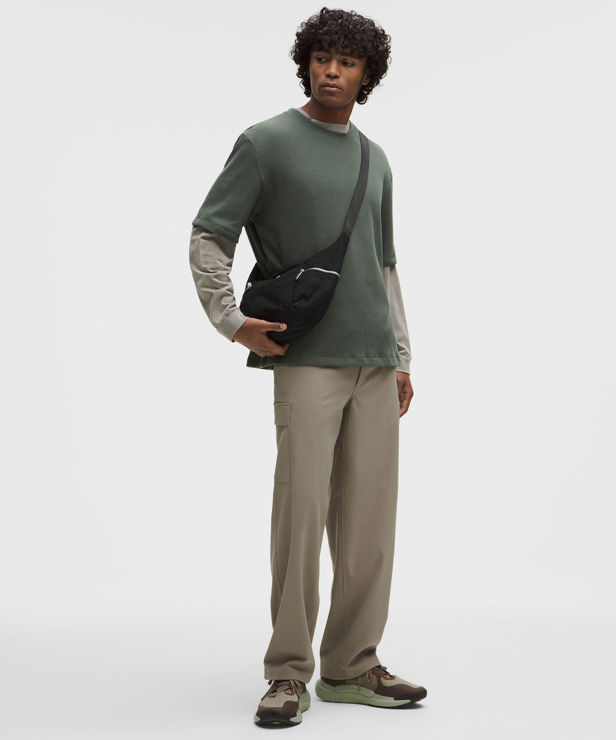 Slouchy Sling Bag 6LMetal Hardware