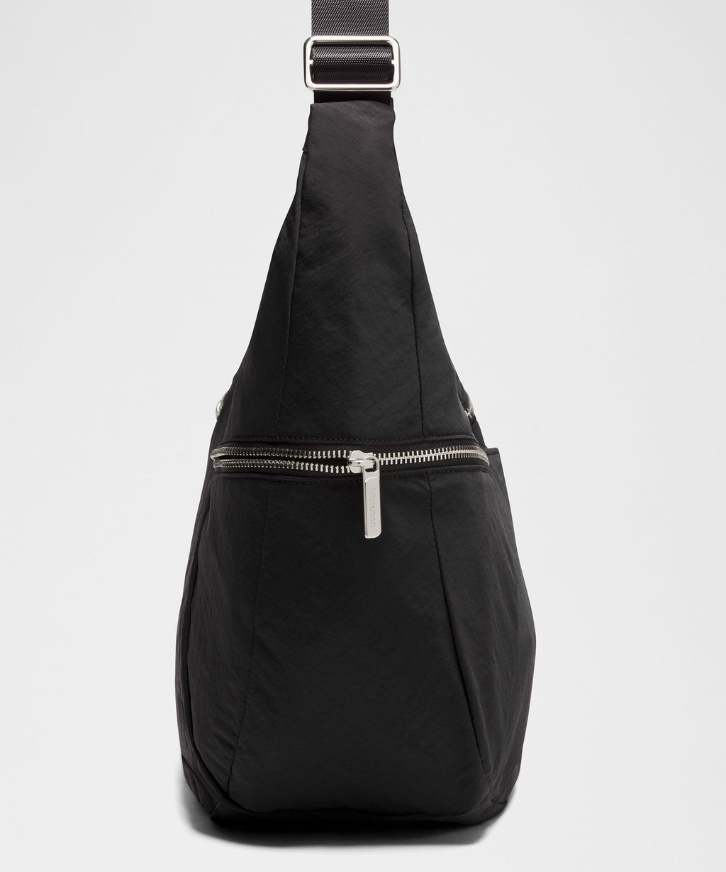 Large Slouchy Sling Bag 13LMetal Hardware