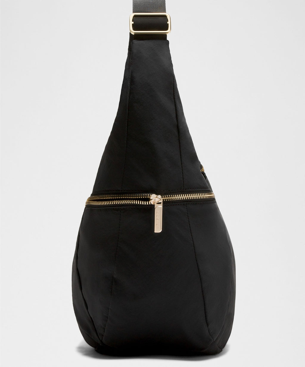 Large Slouchy Sling Bag 13LMetal Hardware