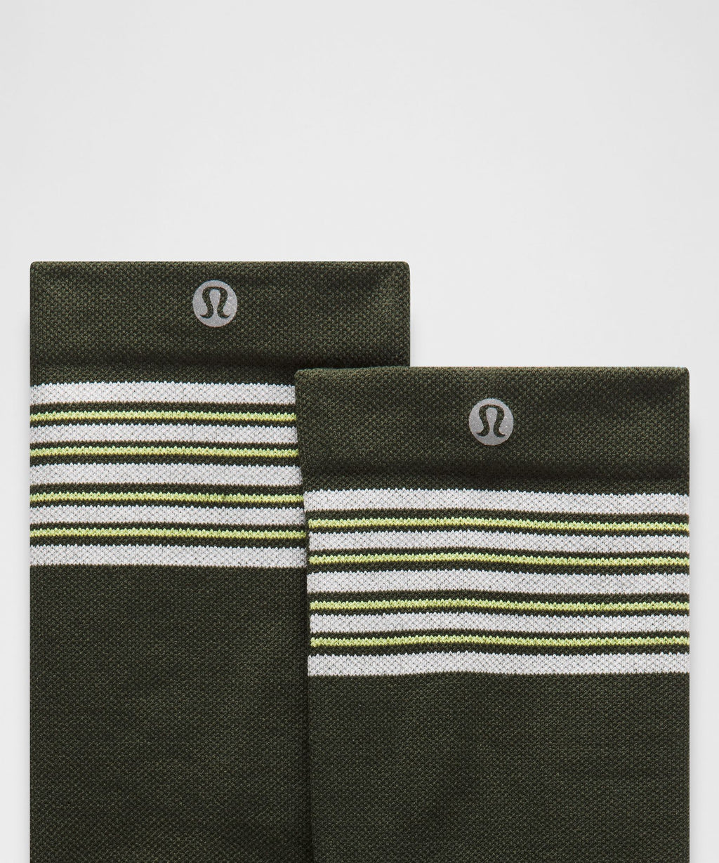 Unisex Power Stride Crew SocksStripe