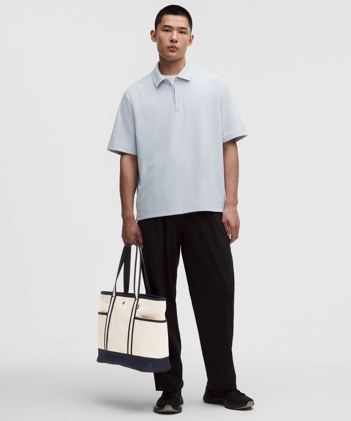 Daily Multi-Pocket Zip-Top Tote Bag 18L