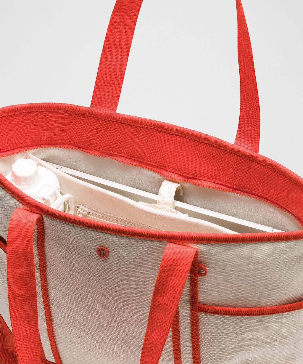 Daily Multi-Pocket Zip-Top Tote Bag 18L