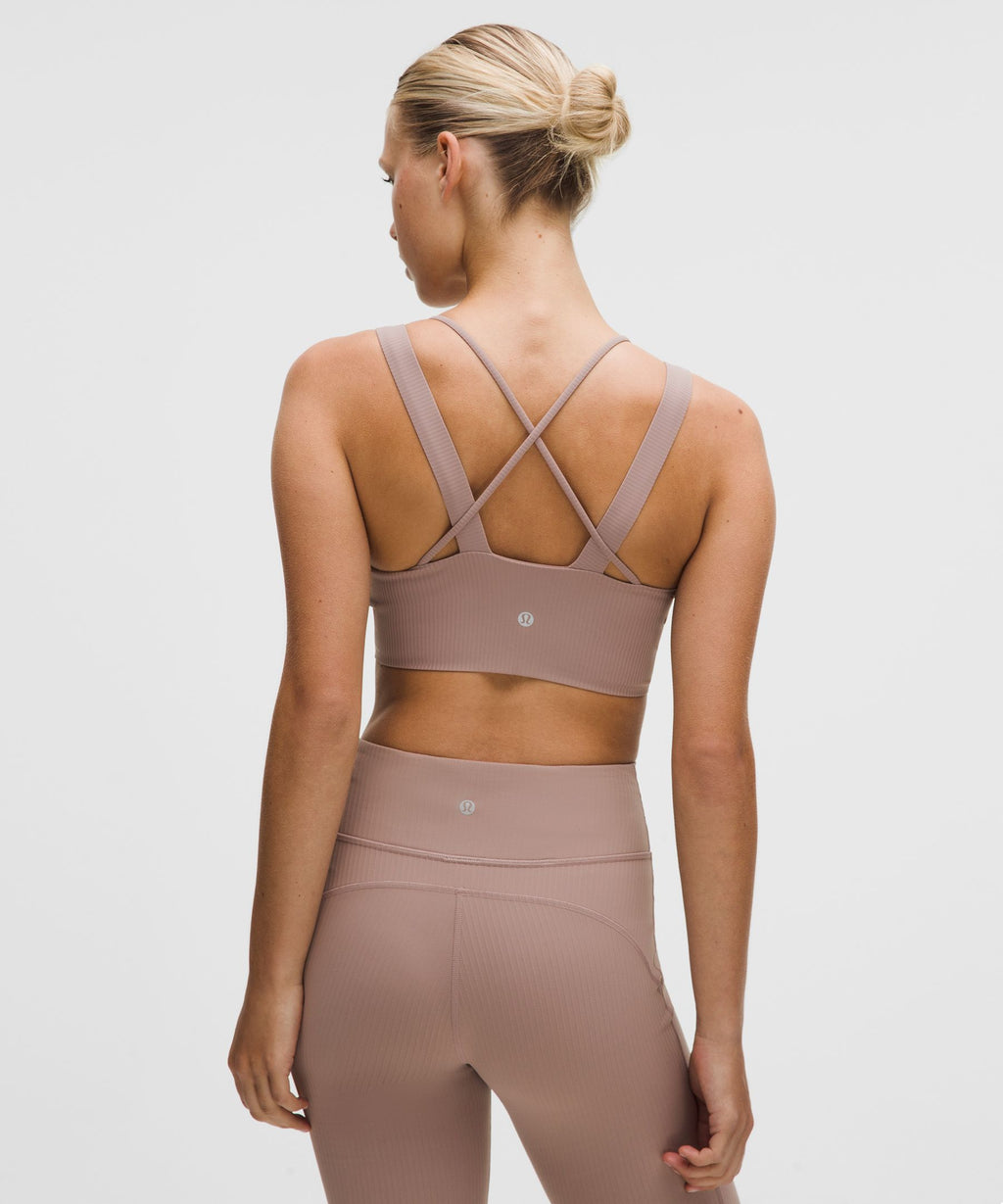 Like a Cloud Ribbed Longline BraLight Support, D/DD Cup