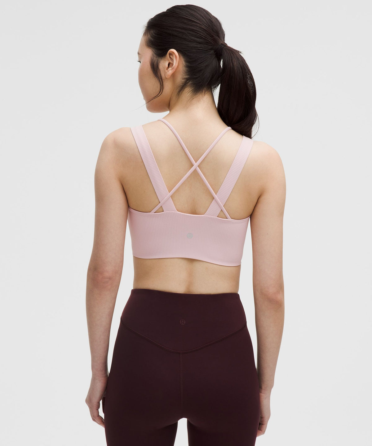 Like a Cloud Ribbed Longline BraLight Support, D/DD Cup