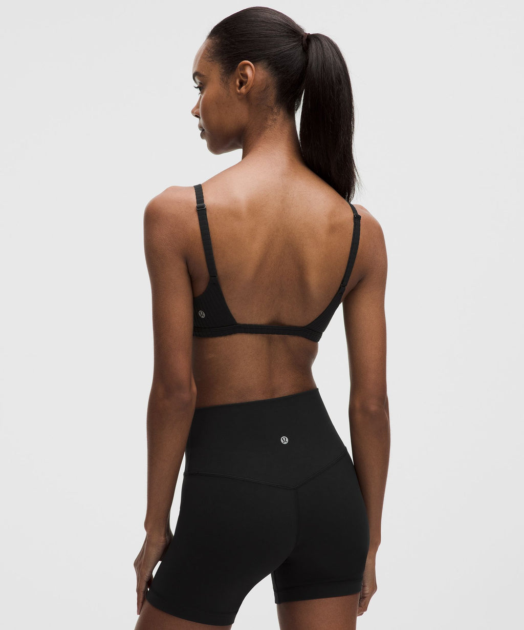 Ribbed Cami-Strap BraLight Support, B/C Cup