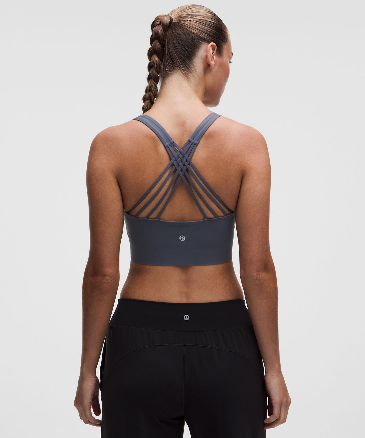 FlexyFlex Strappy Longline Yoga BraLight Support, D–DDD Cups