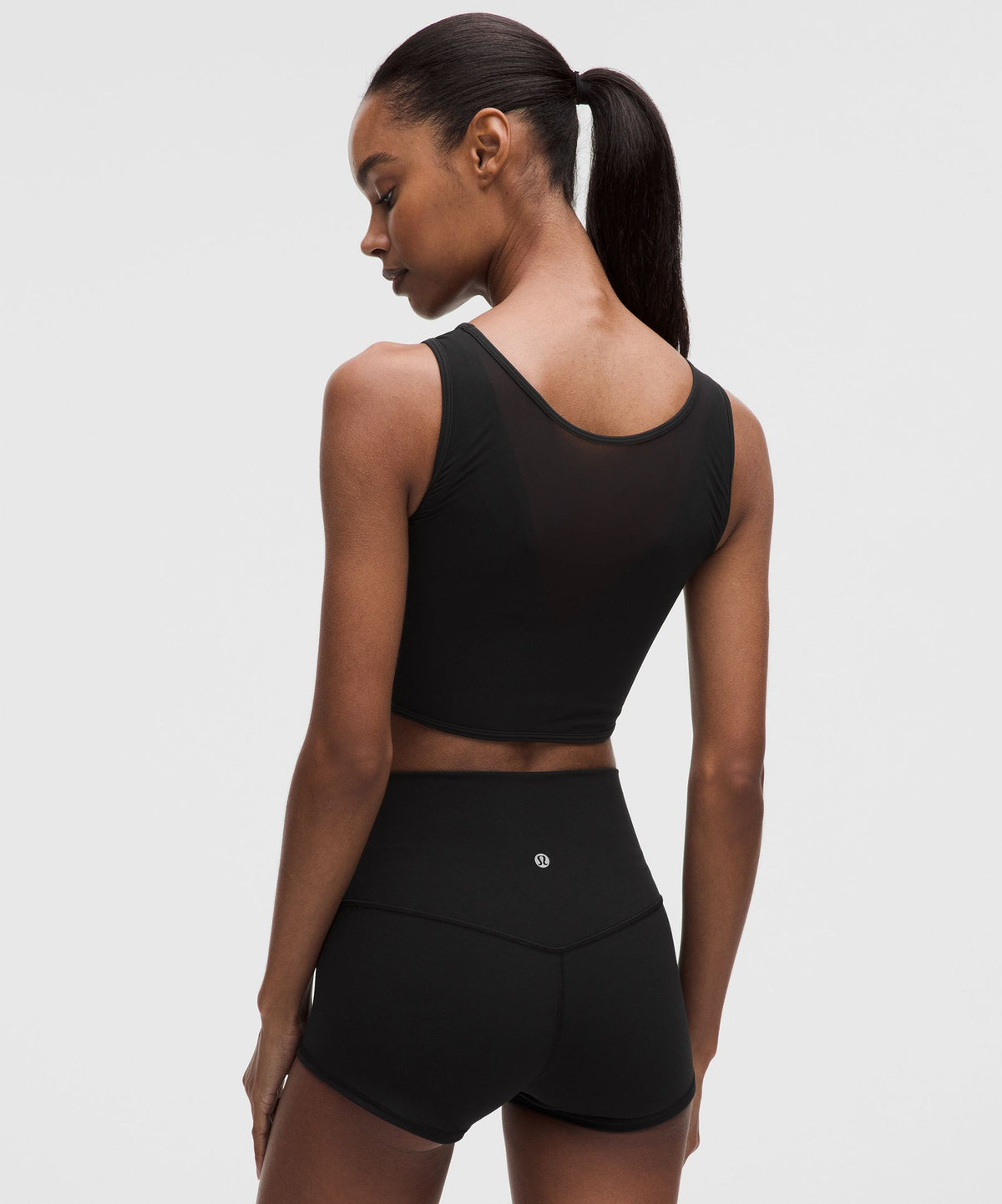 Bend This Mesh Bandeau and V-Neck BraLight Support, A–C Cups