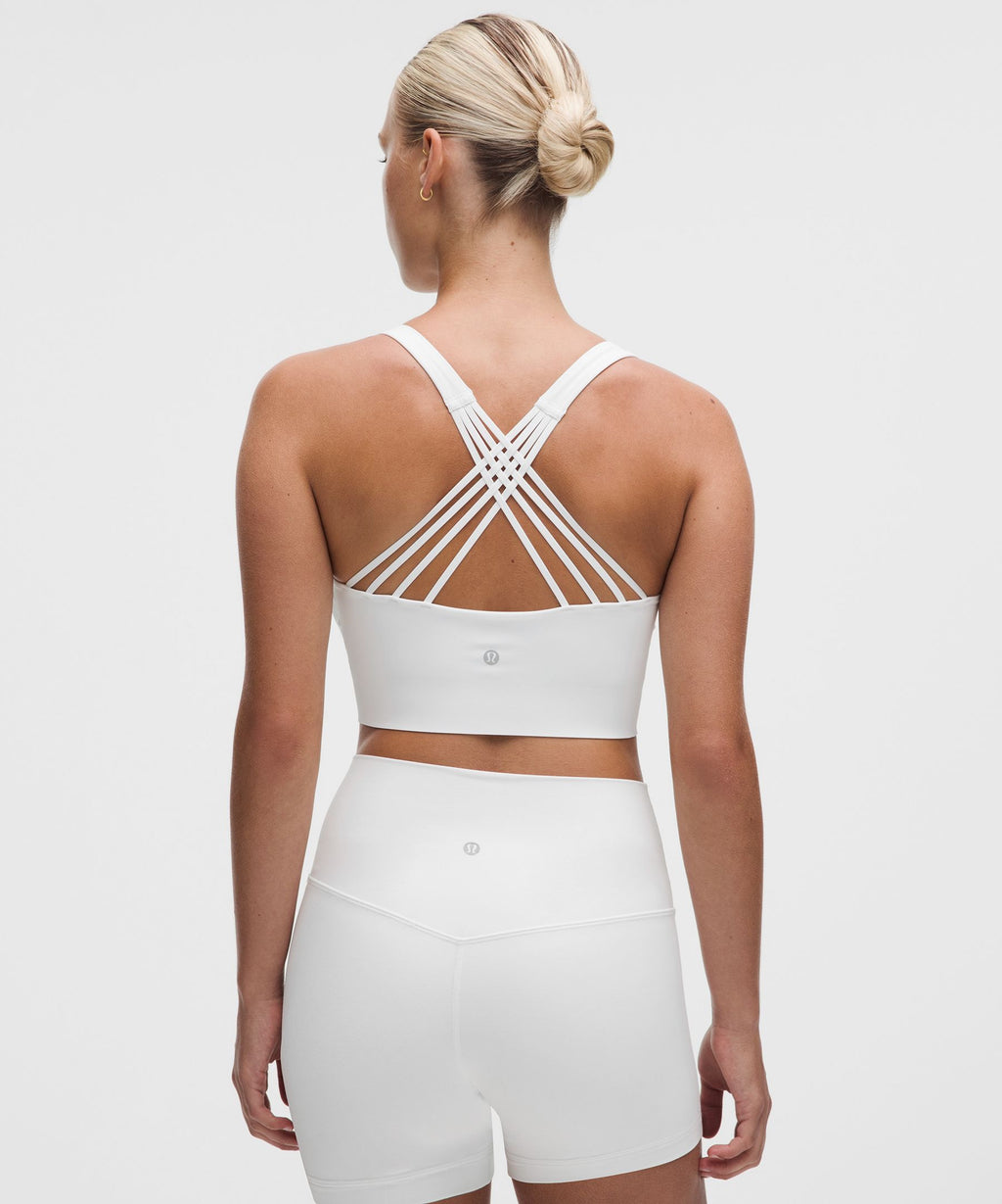 FlexyFlex Strappy Longline Yoga BraLight Support, D–DDD Cups