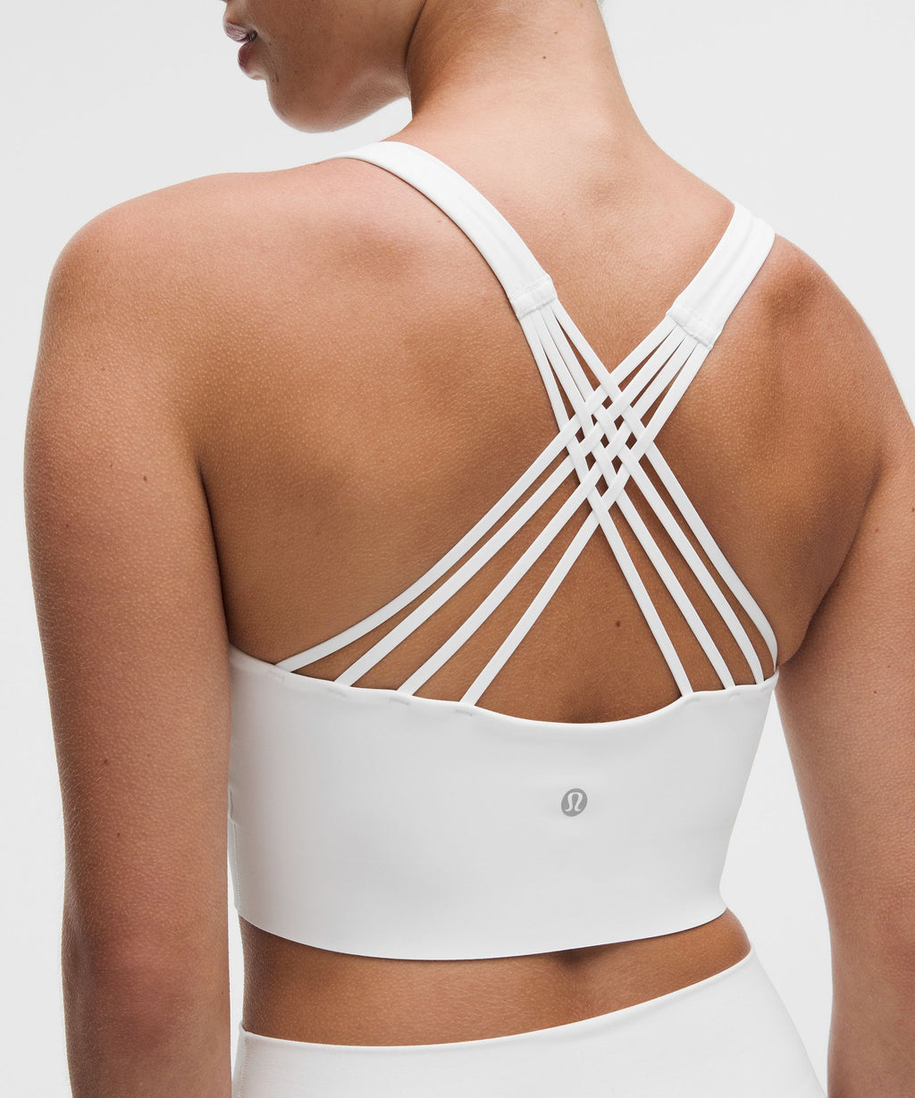 FlexyFlex Strappy Longline Yoga BraLight Support, D–DDD Cups