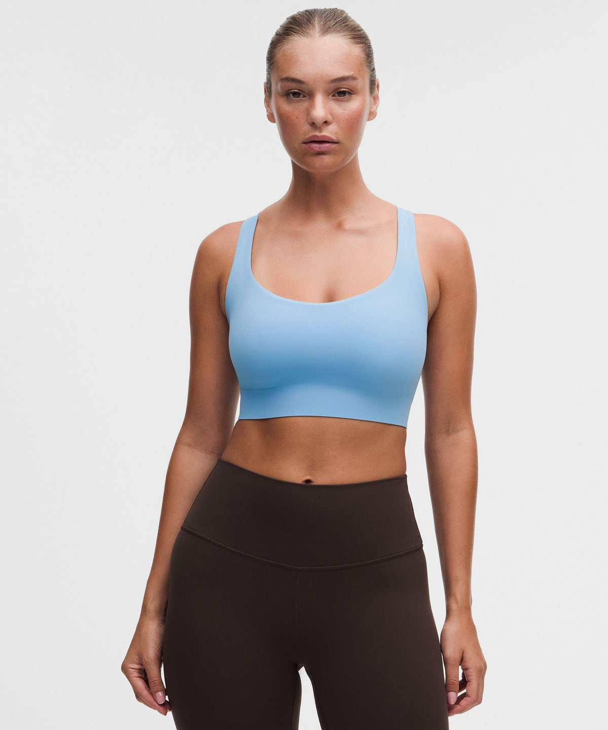 FlexyFlex Strappy Longline Yoga BraLight Support, D–DDD Cups