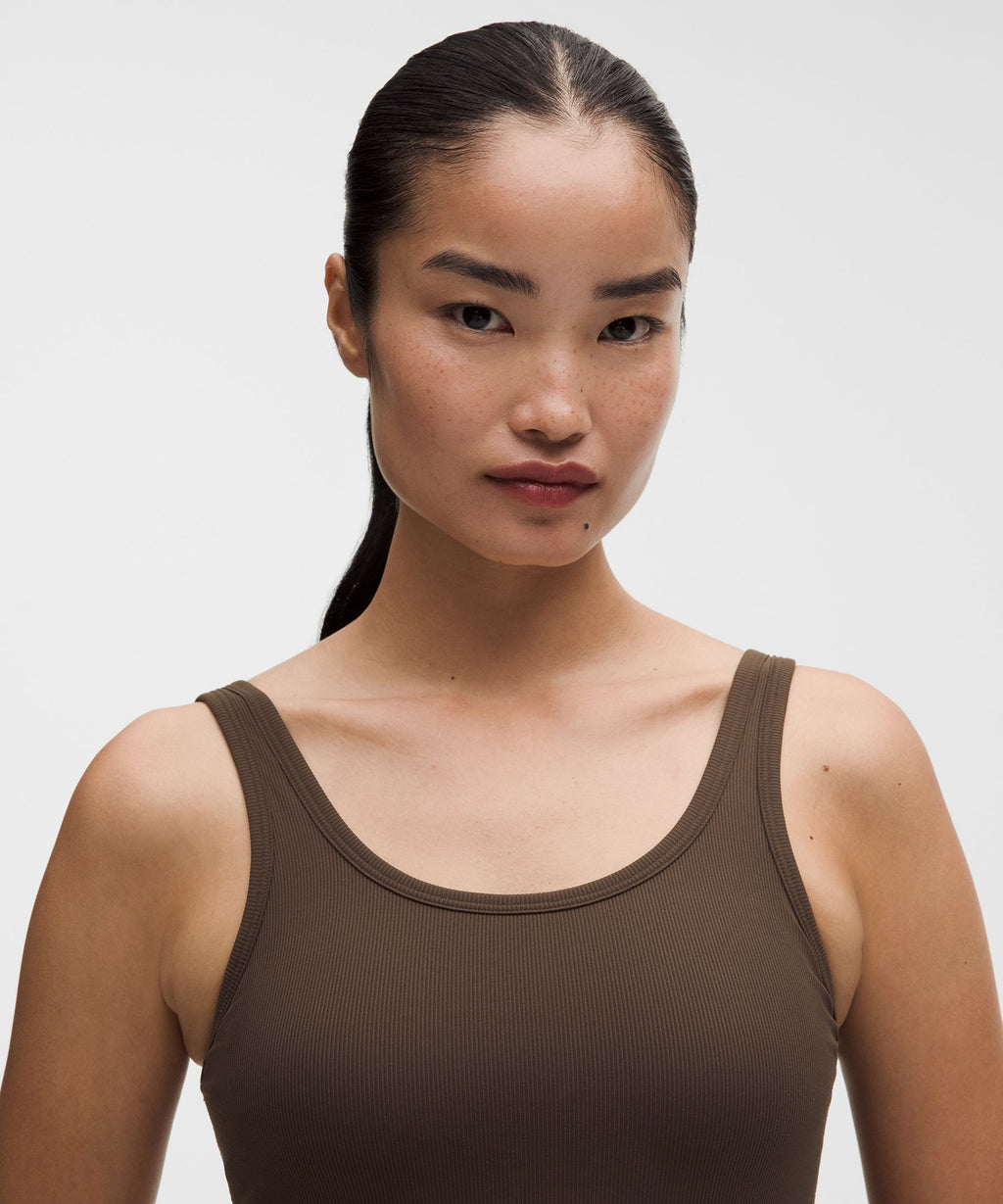 Nulu Ribbed Scoop-Neck BraLight Support, B/C Cup