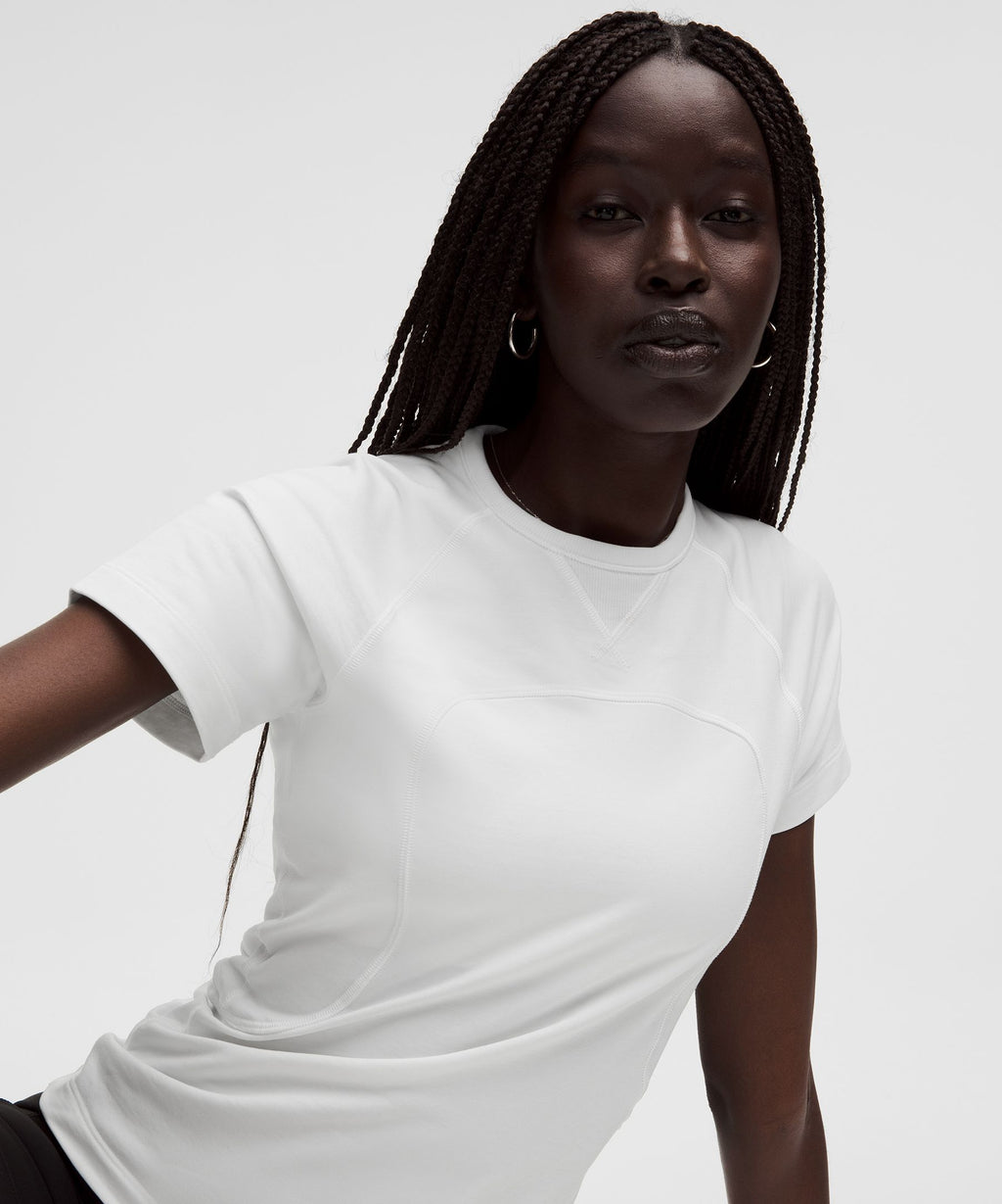 Cotton Terry Short-Sleeve ShirtSLNSH Collection