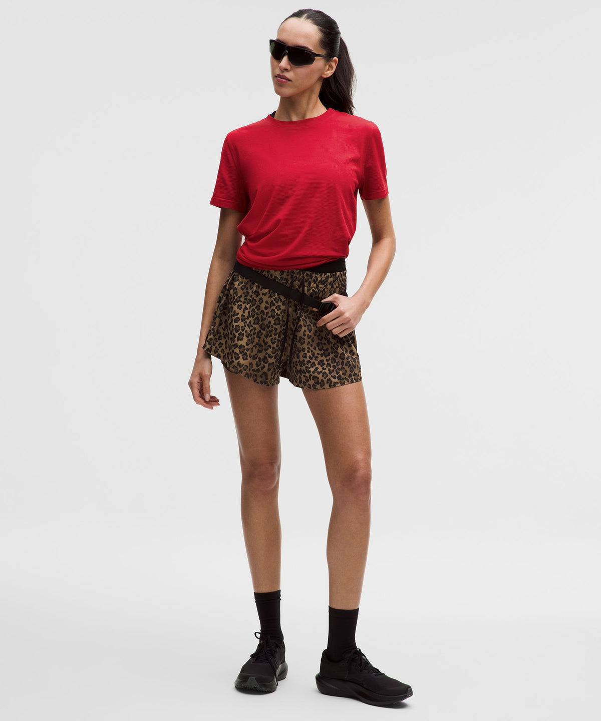 Swiftly Relaxed Short-Sleeve ShirtHip Length
