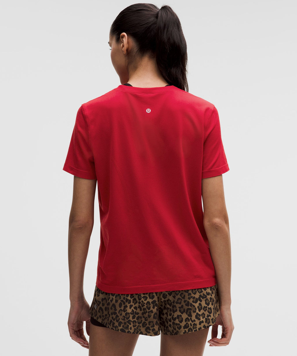 Swiftly Relaxed Short-Sleeve ShirtHip Length