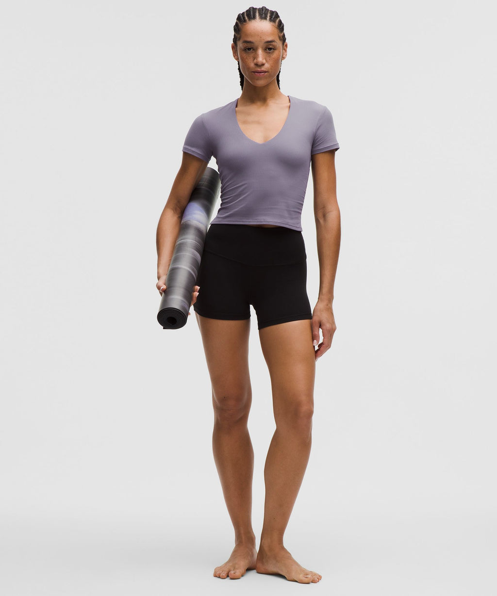 All It Takes Ribbed Nulu V-Neck T-ShirtB–D Cups