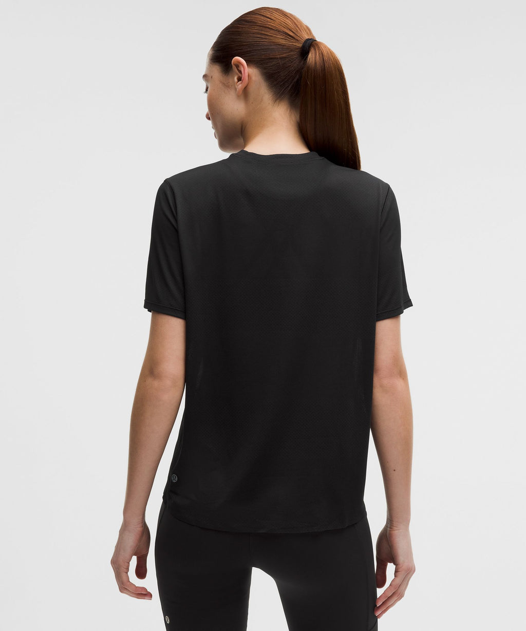 Fast and Free Short-Sleeve ShirtPerforated Stripe