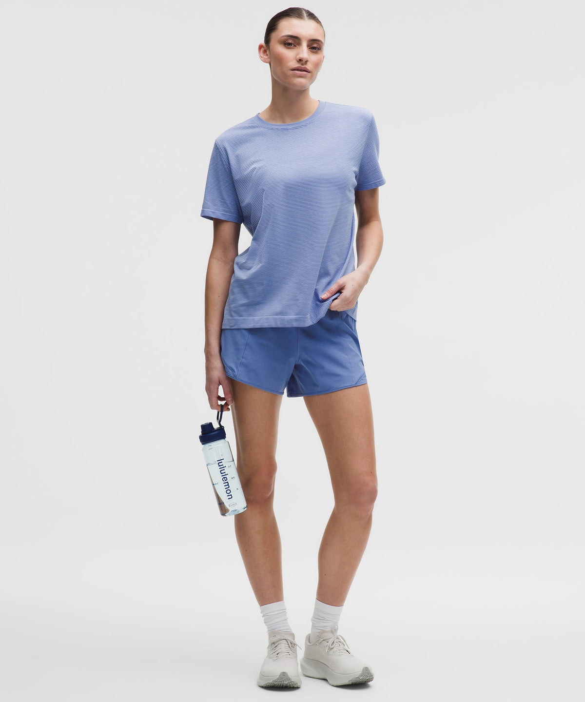 Swiftly Relaxed Short-Sleeve ShirtHip Length