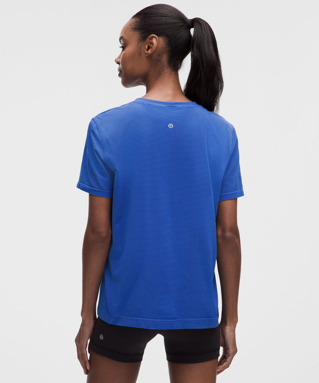 Swiftly Relaxed Short-Sleeve ShirtHip Length