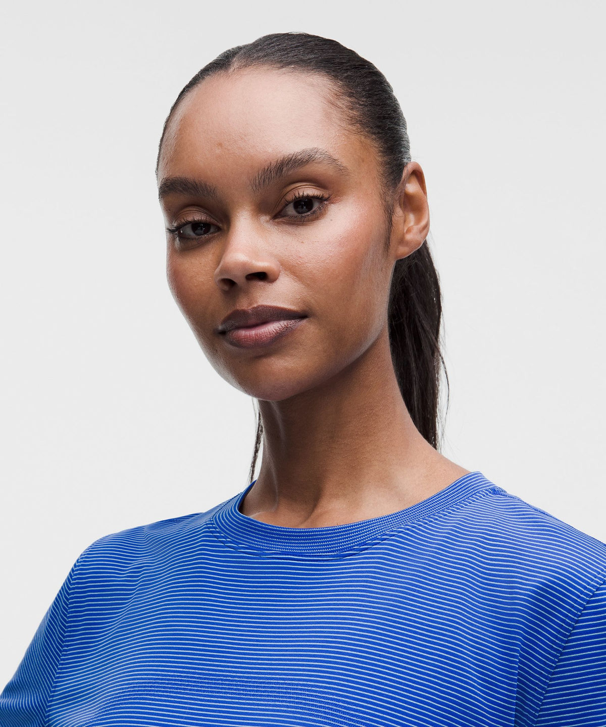 Swiftly Relaxed Short-Sleeve ShirtHip Length