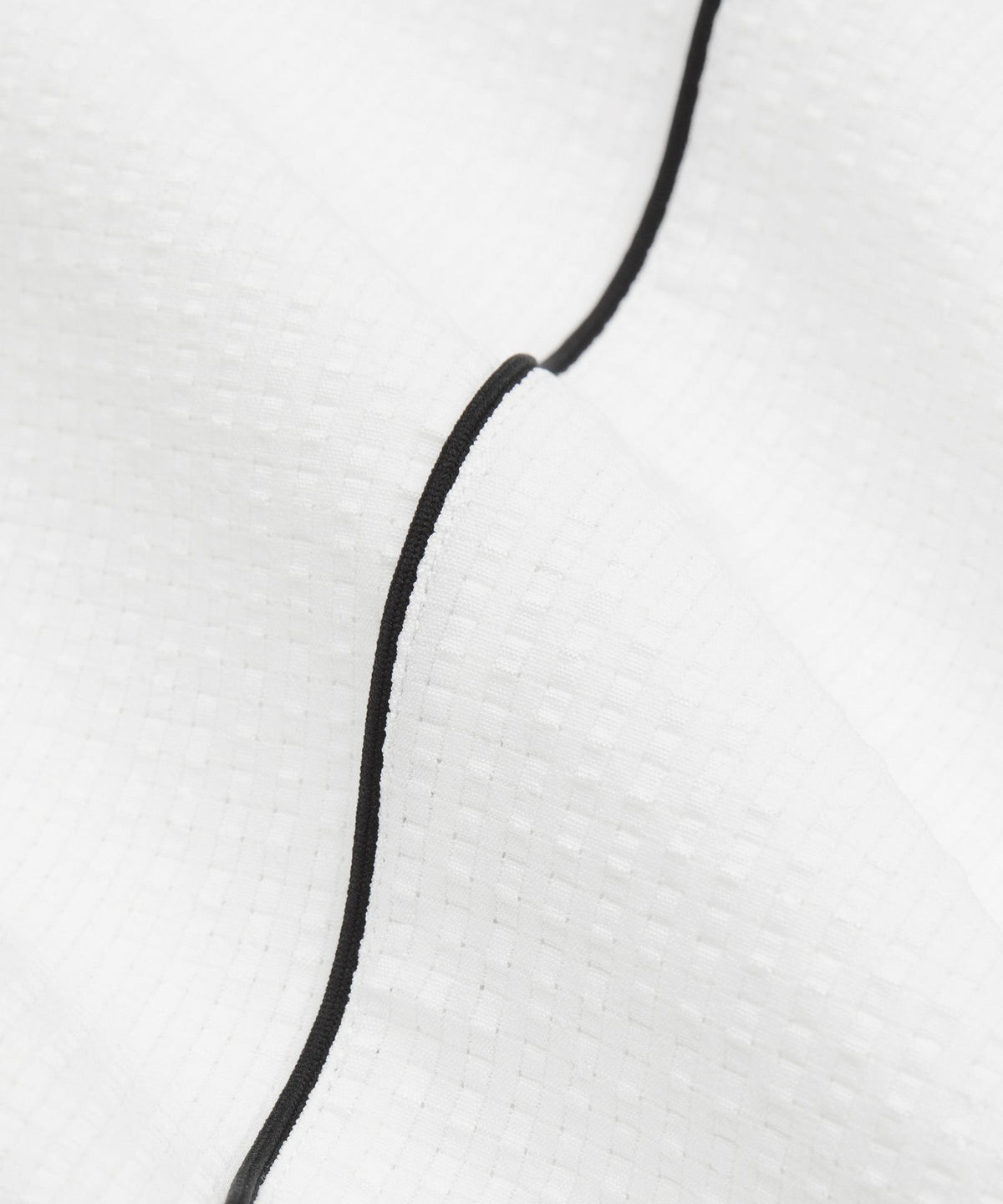 Seersucker WovenAir Funnel-Neck Half Zip