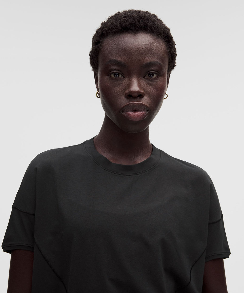 Cotton-Modal-Blend Dolman Tee