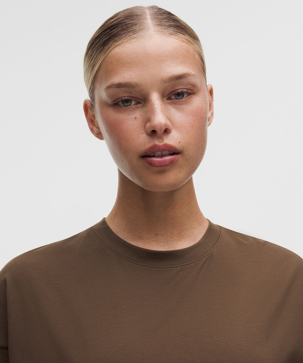 Cotton-Modal-Blend Dolman Tee