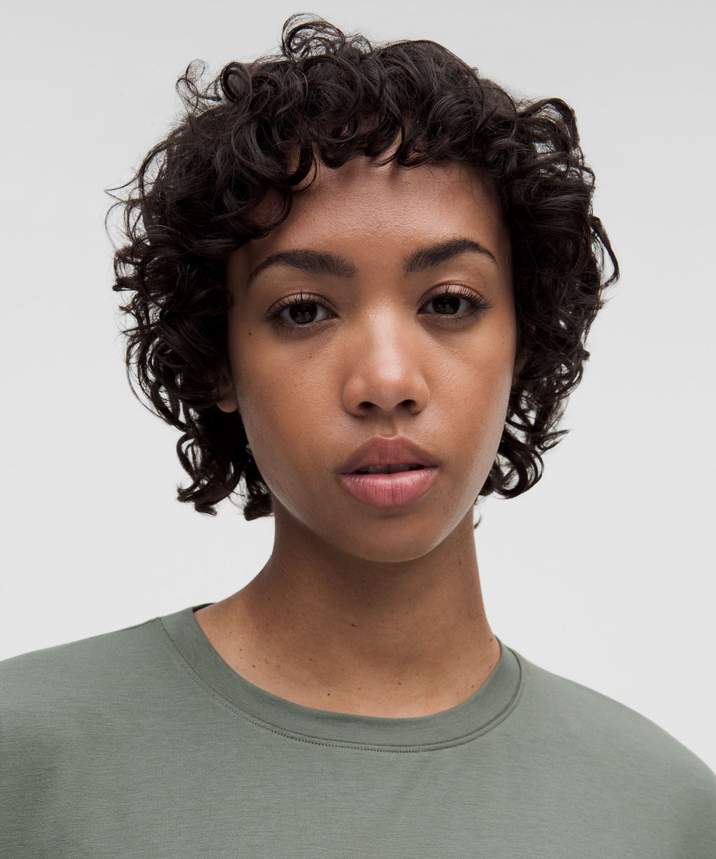 Cotton-Modal-Blend Dolman Tee