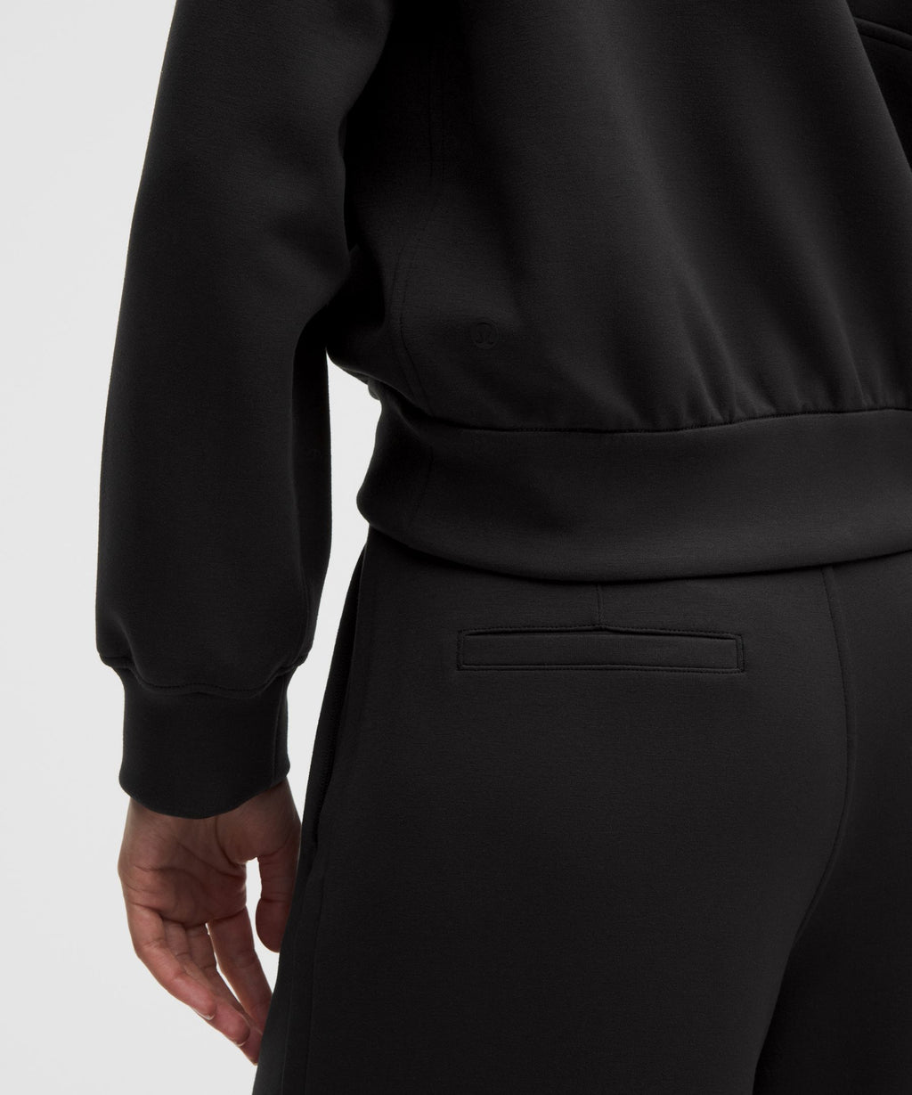 Smooth Spacer Relaxed Collared Half Zip