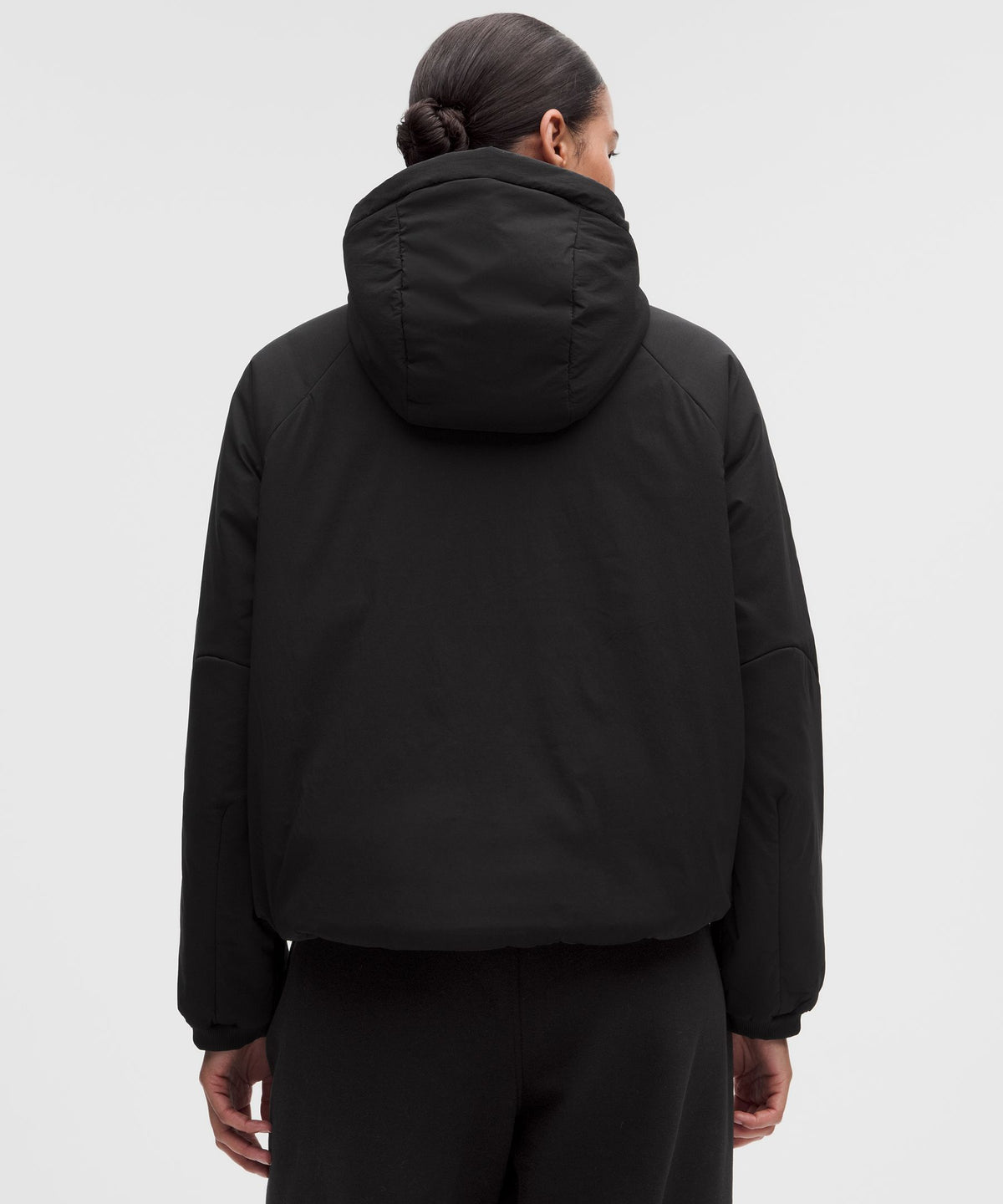 Water-Resistant Insulated Hooded Jacket
