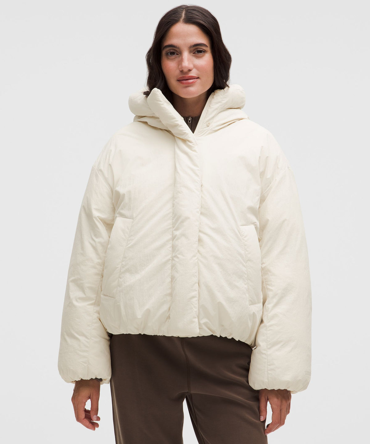Bubble-Hem 600-Down-Fill Puffer Jacket