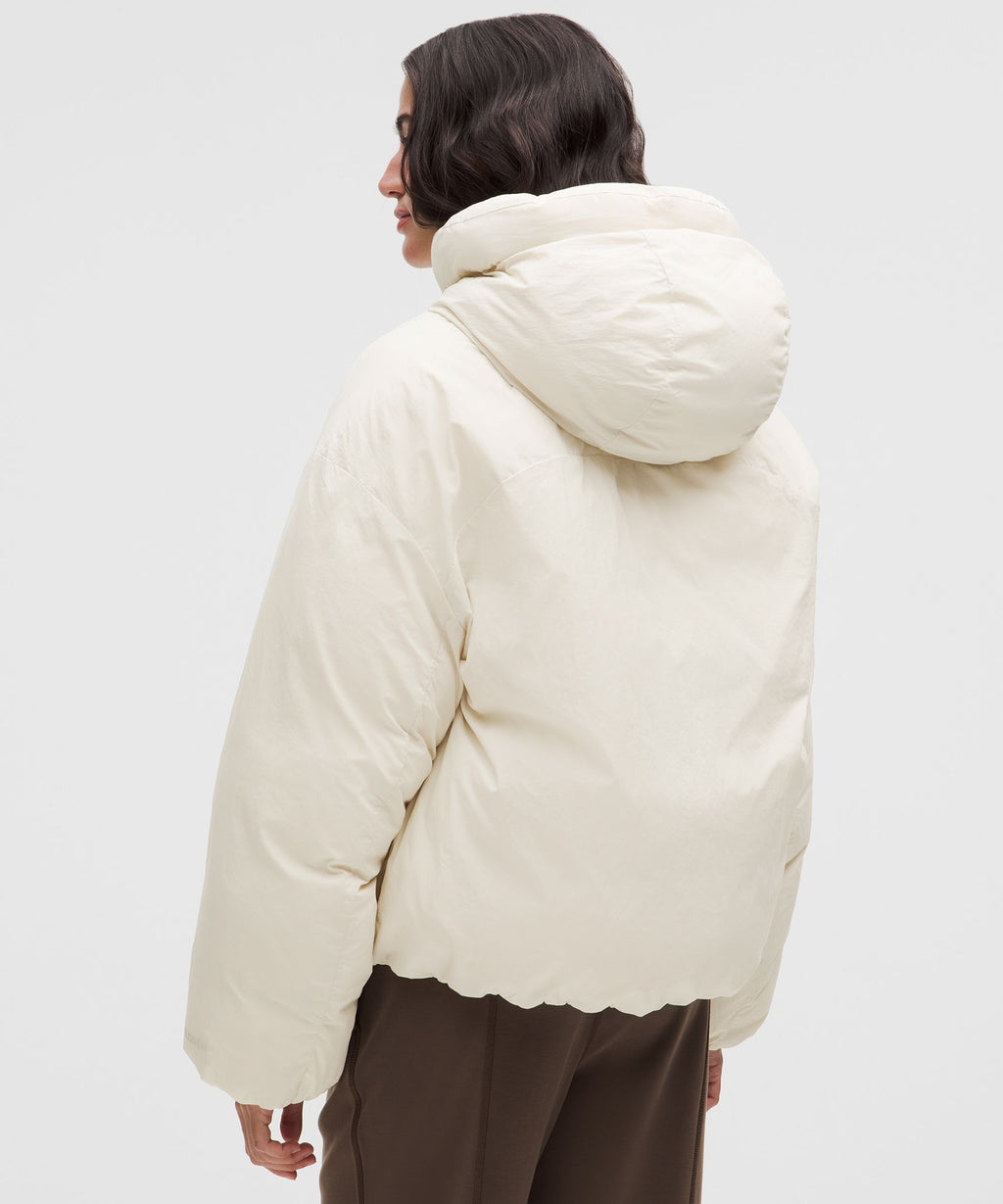 Bubble-Hem 600-Down-Fill Puffer Jacket