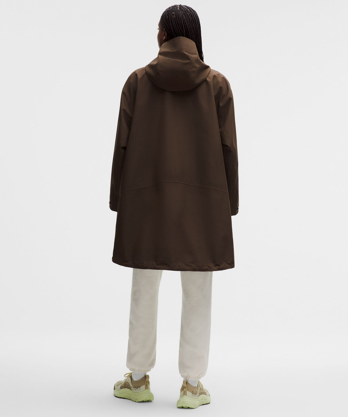 Oversized Cocoon Rain Coat