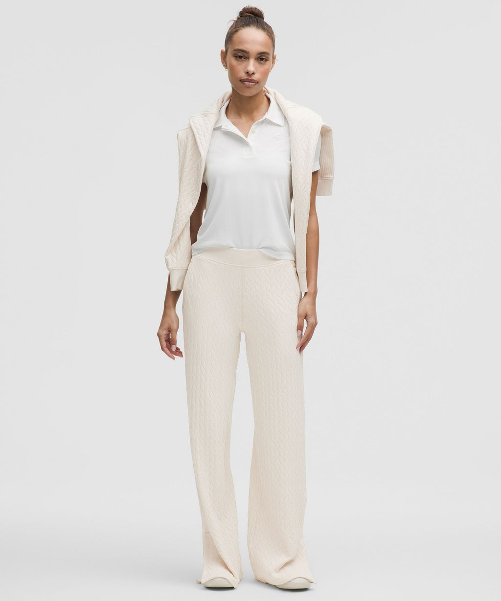 Engineered Warmth Cable-Knit Pant