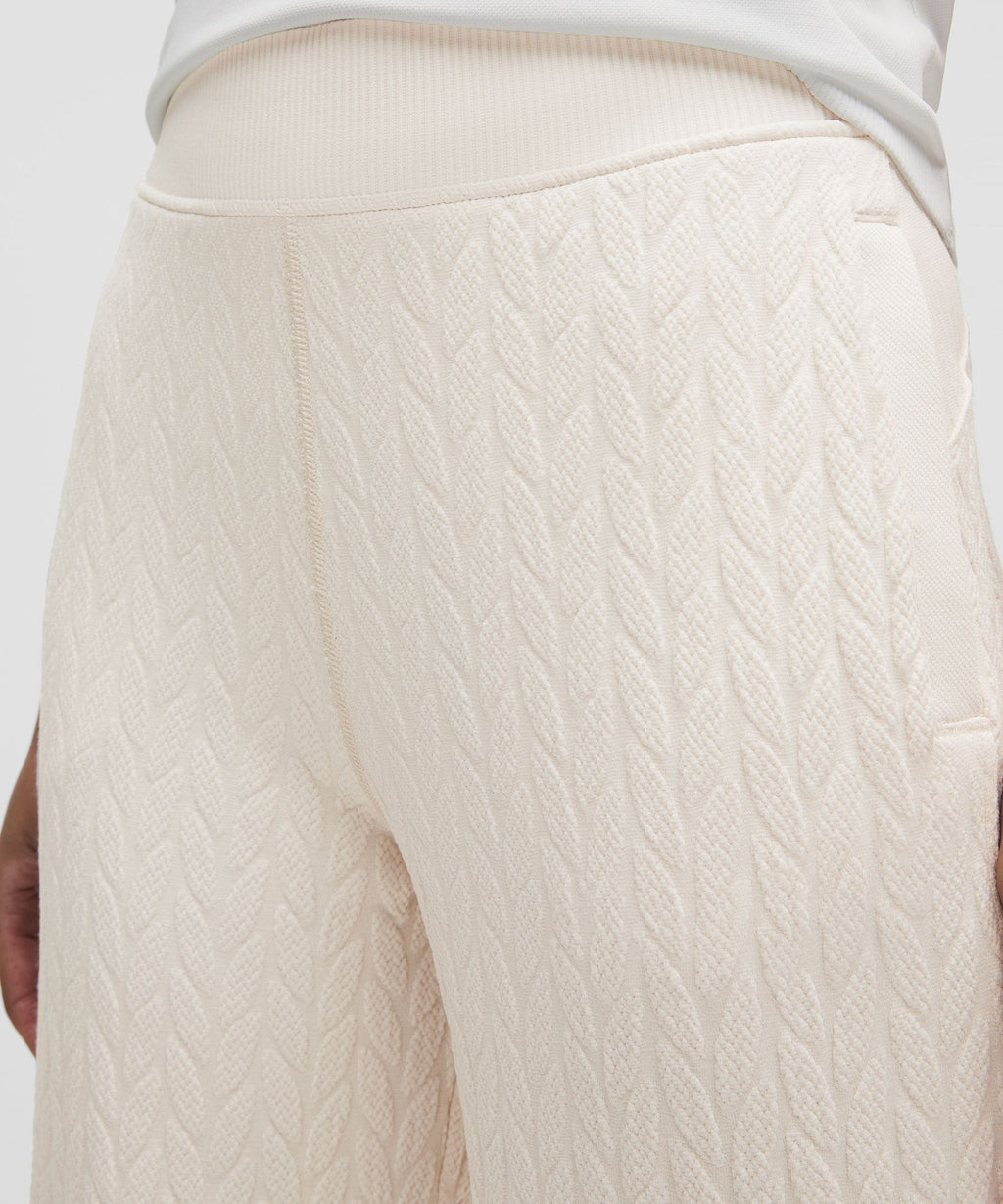 Engineered Warmth Cable-Knit Pant