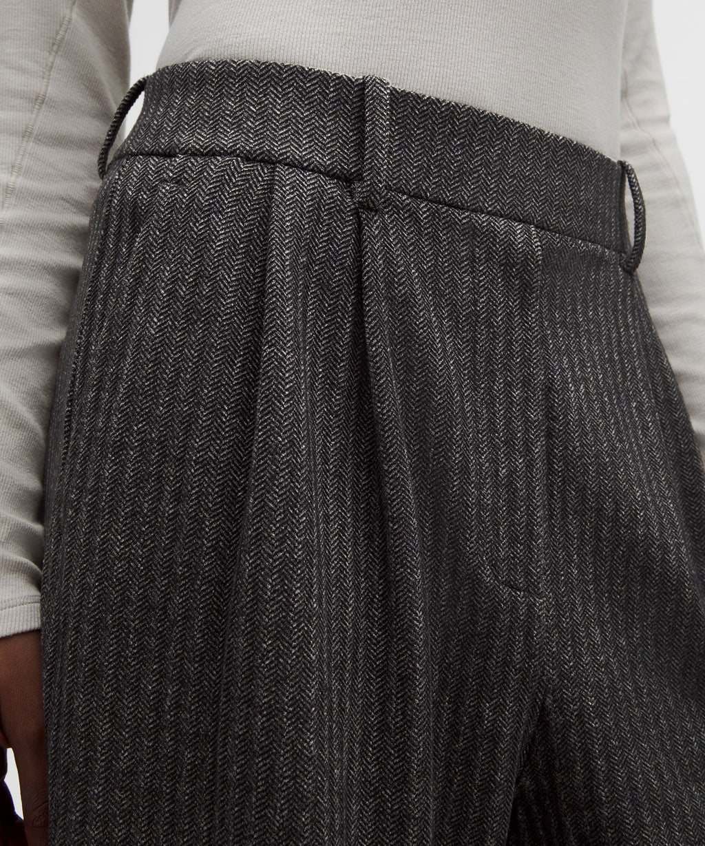 Daydrift High-Rise Wide-Leg Trouser RegularHerringbone