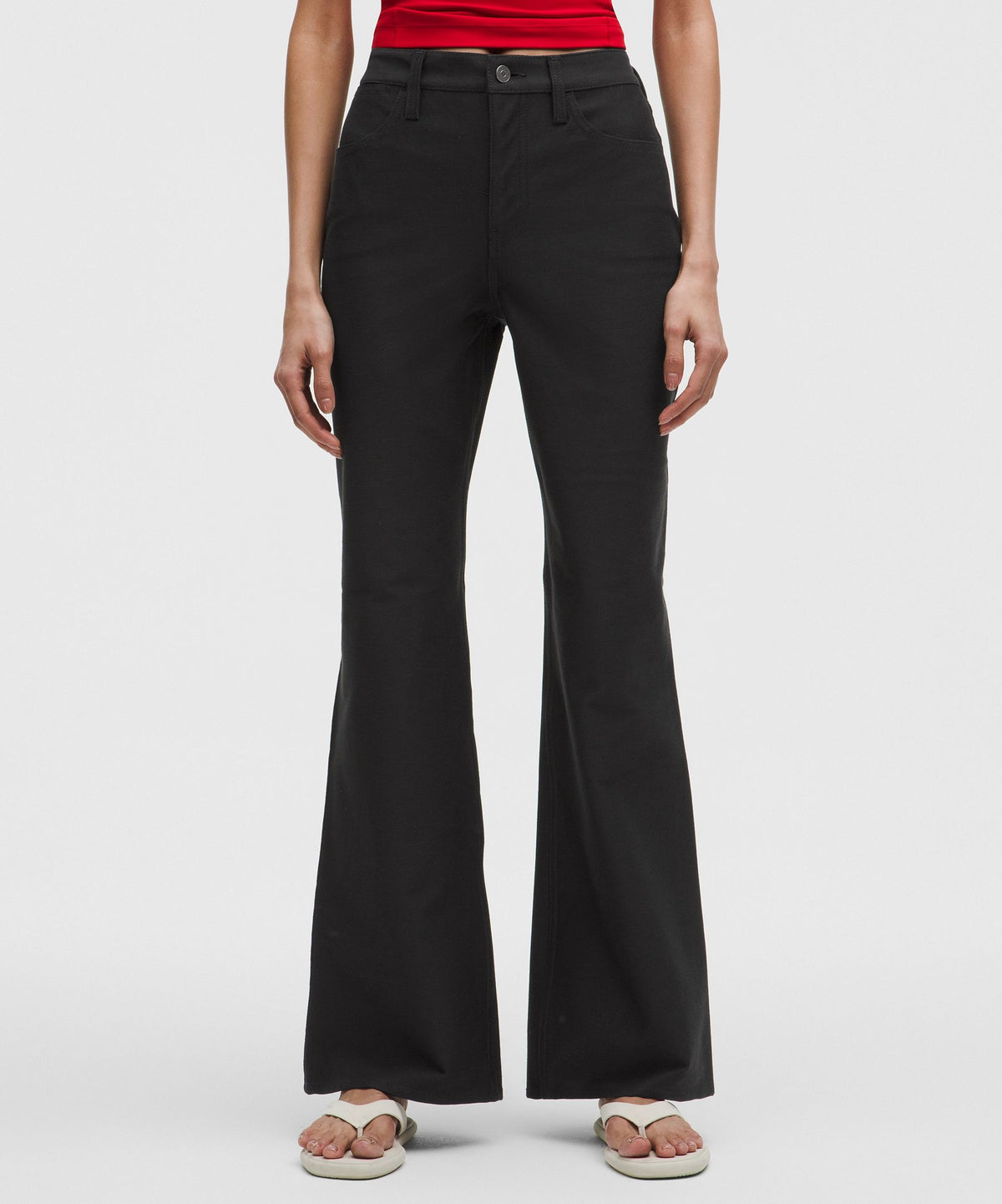 EasyFive High-Rise Subtle-Flare PantShort