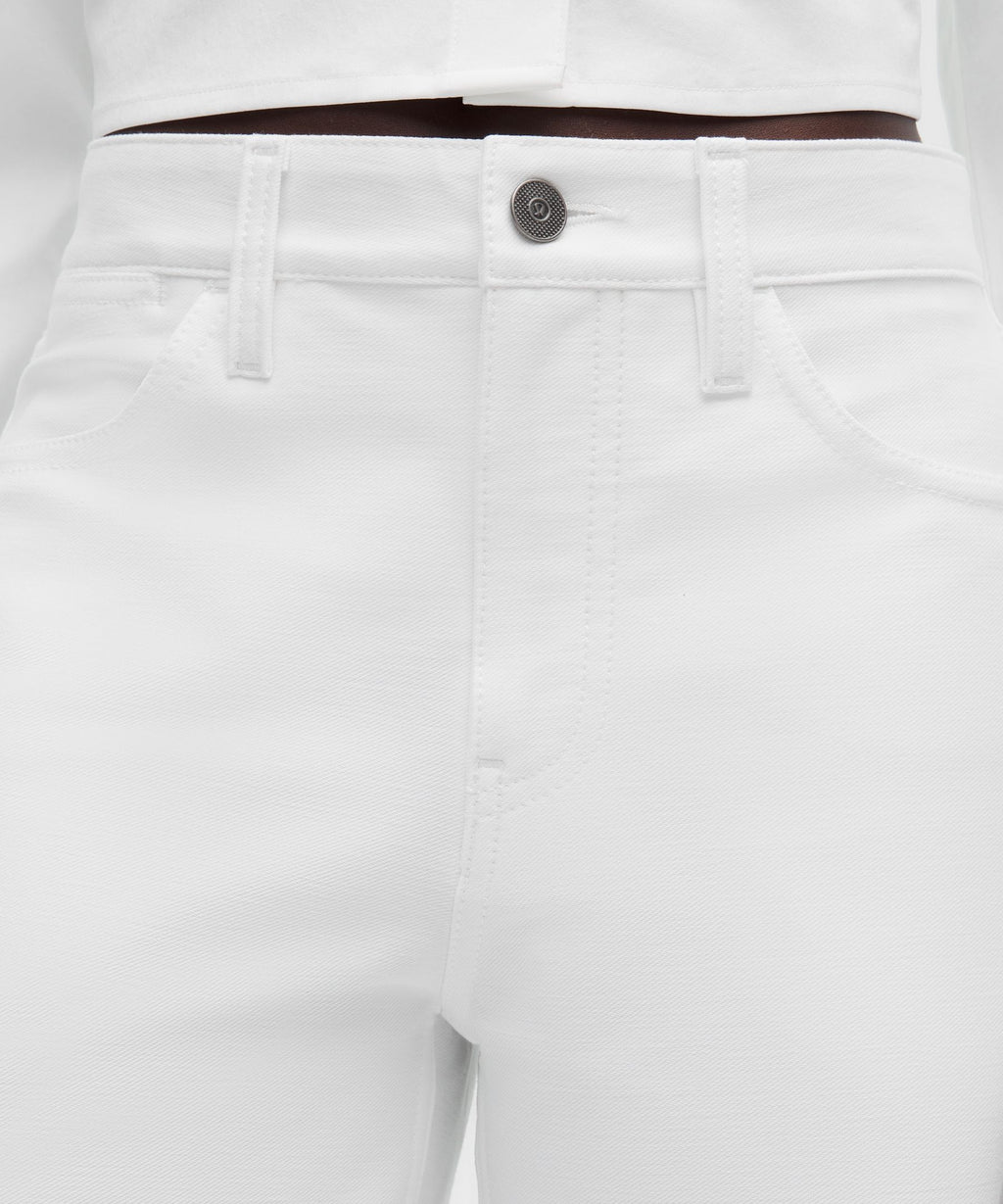 EasyFive Low-Rise Classic Wide-Leg PantShort