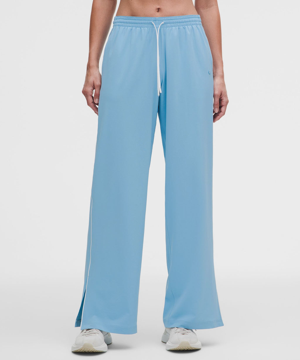 Court Rival Wide-Leg Track Pant RegularContrast Drawcord