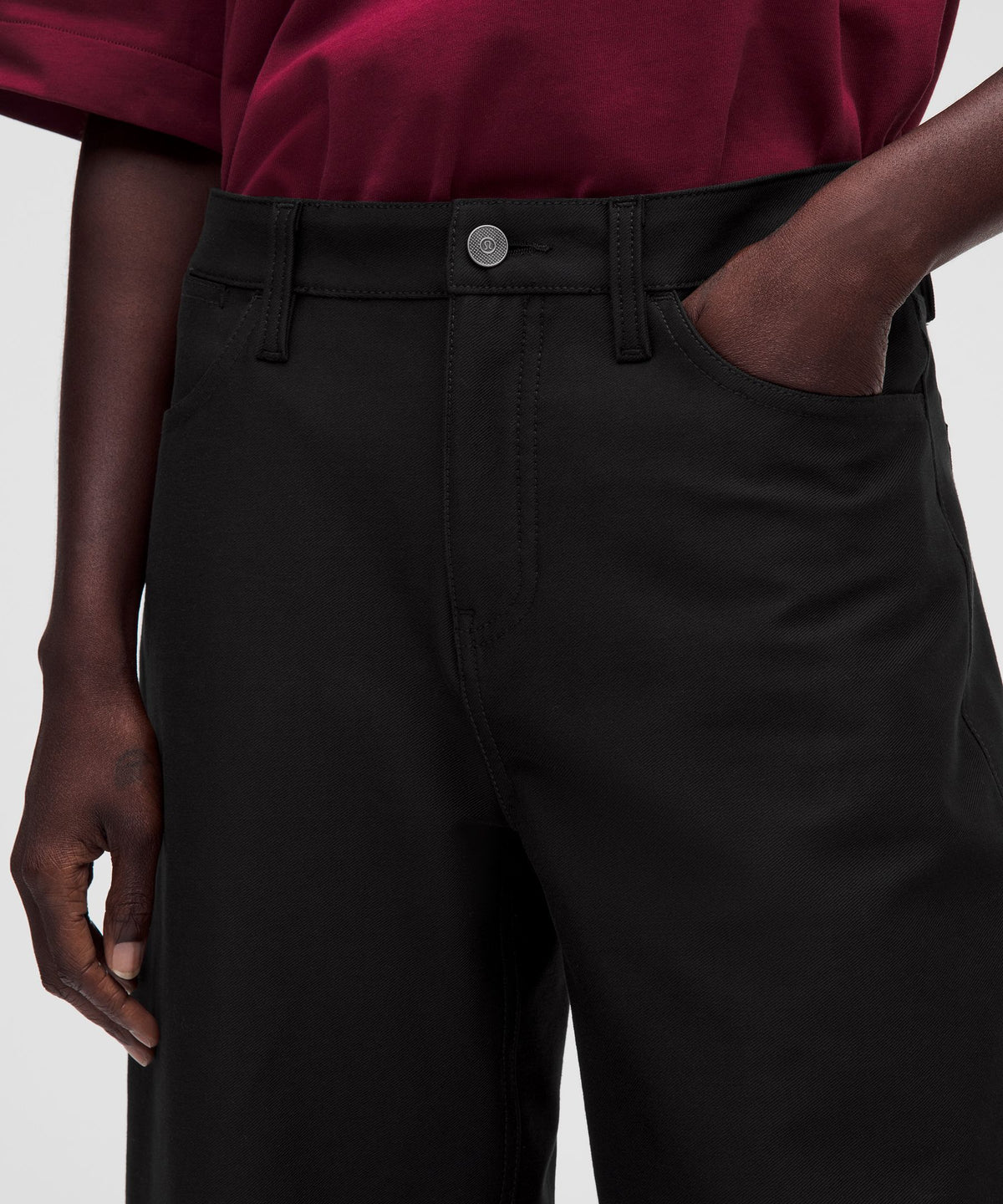 EasyFive Low-Rise Barrel-Leg PantShort
