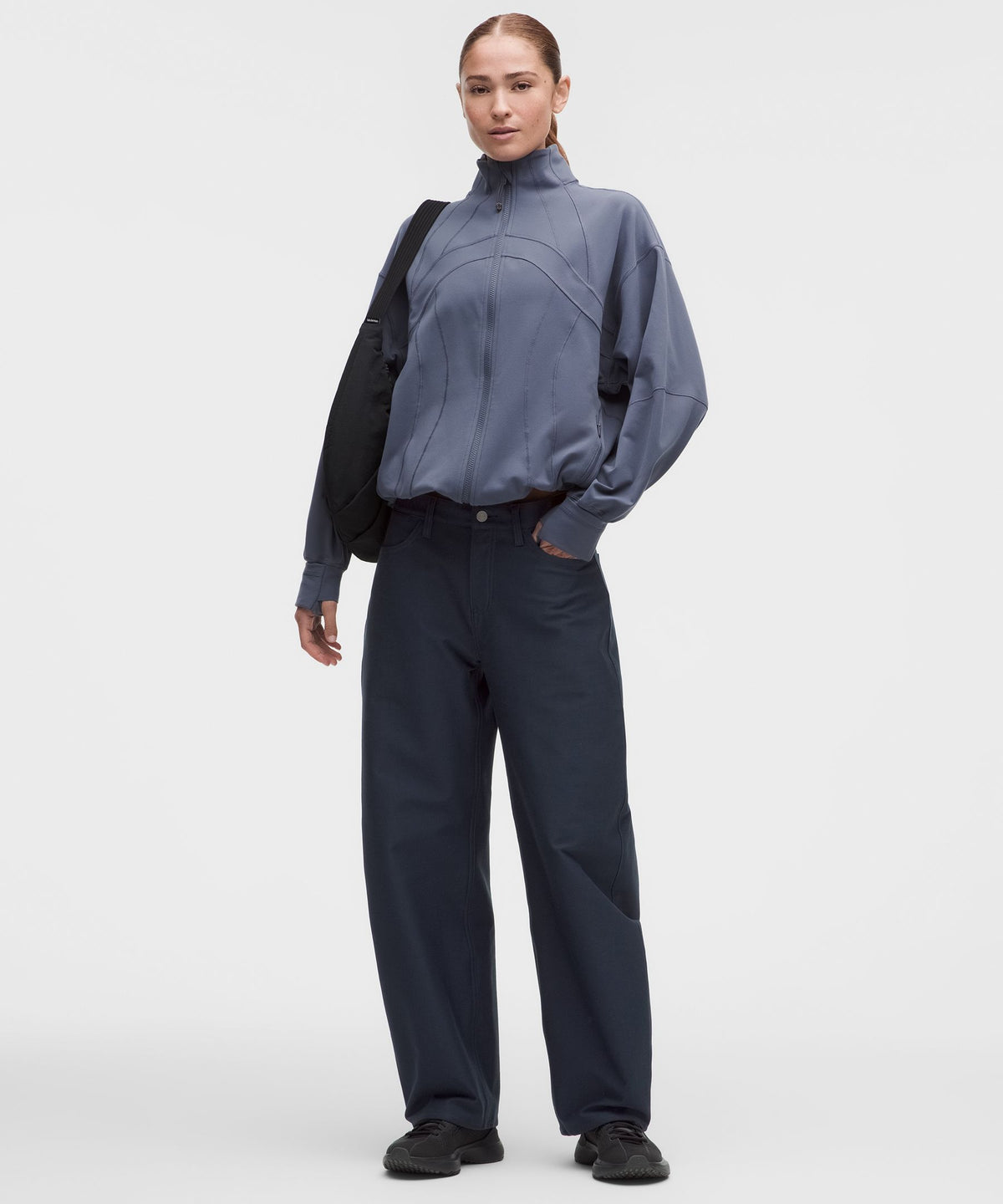 EasyFive Low-Rise Barrel-Leg PantShort