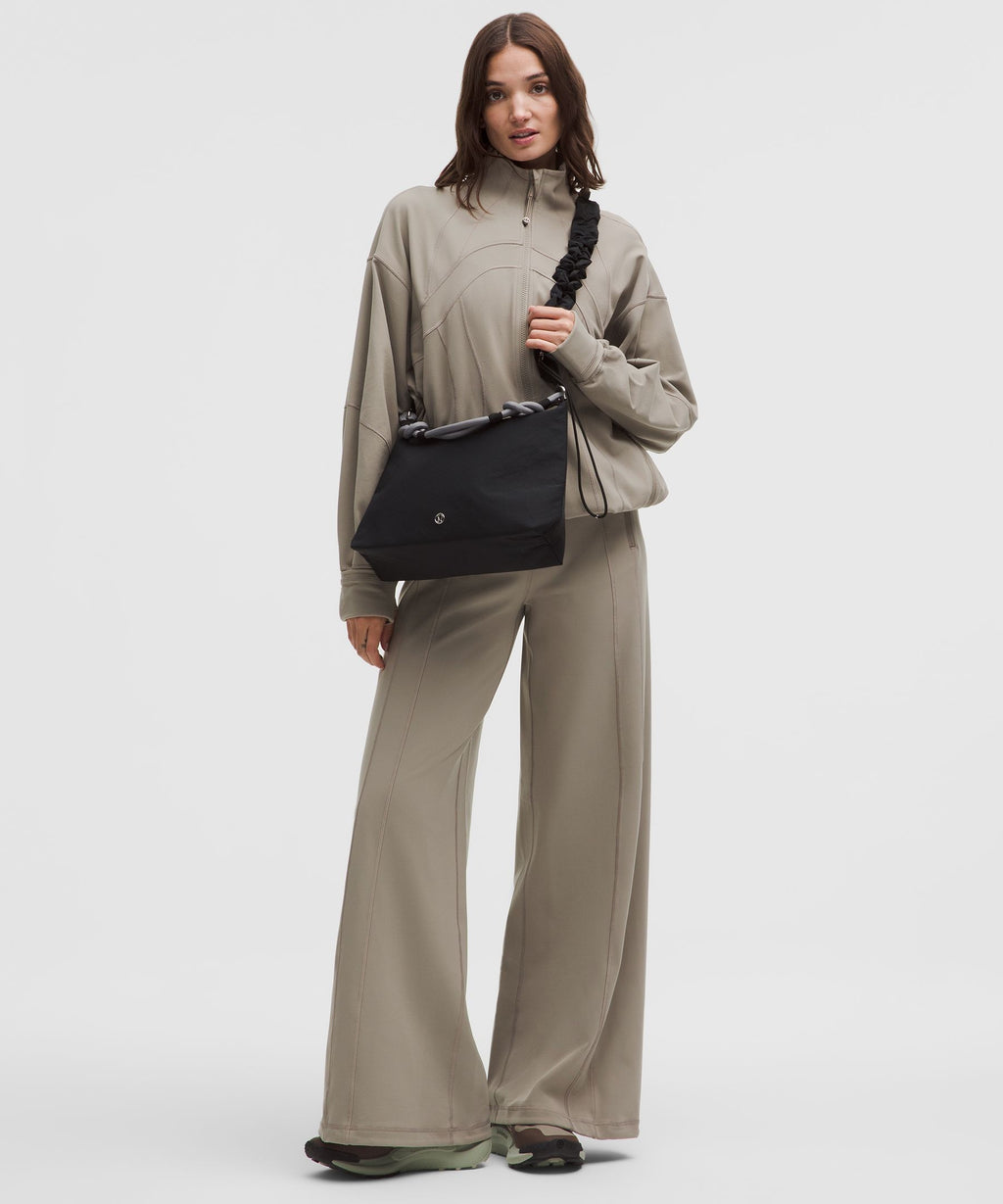 Convertible Ruched Strap Crossbody Bag 6.5L