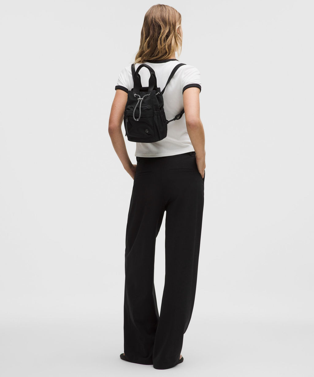 Convertible Drawstring Bucket Bag Mini 5L